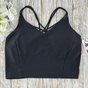 Women's Avia Shine Active Longline Sports Bra Size M
